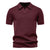 AIOPESON Men's Summer Breathable Polo Shirt Short Sleeve Solid Color Casual Polo Shirts for Men Lightweight Stretch Polo ﻿ - Evallys.com
