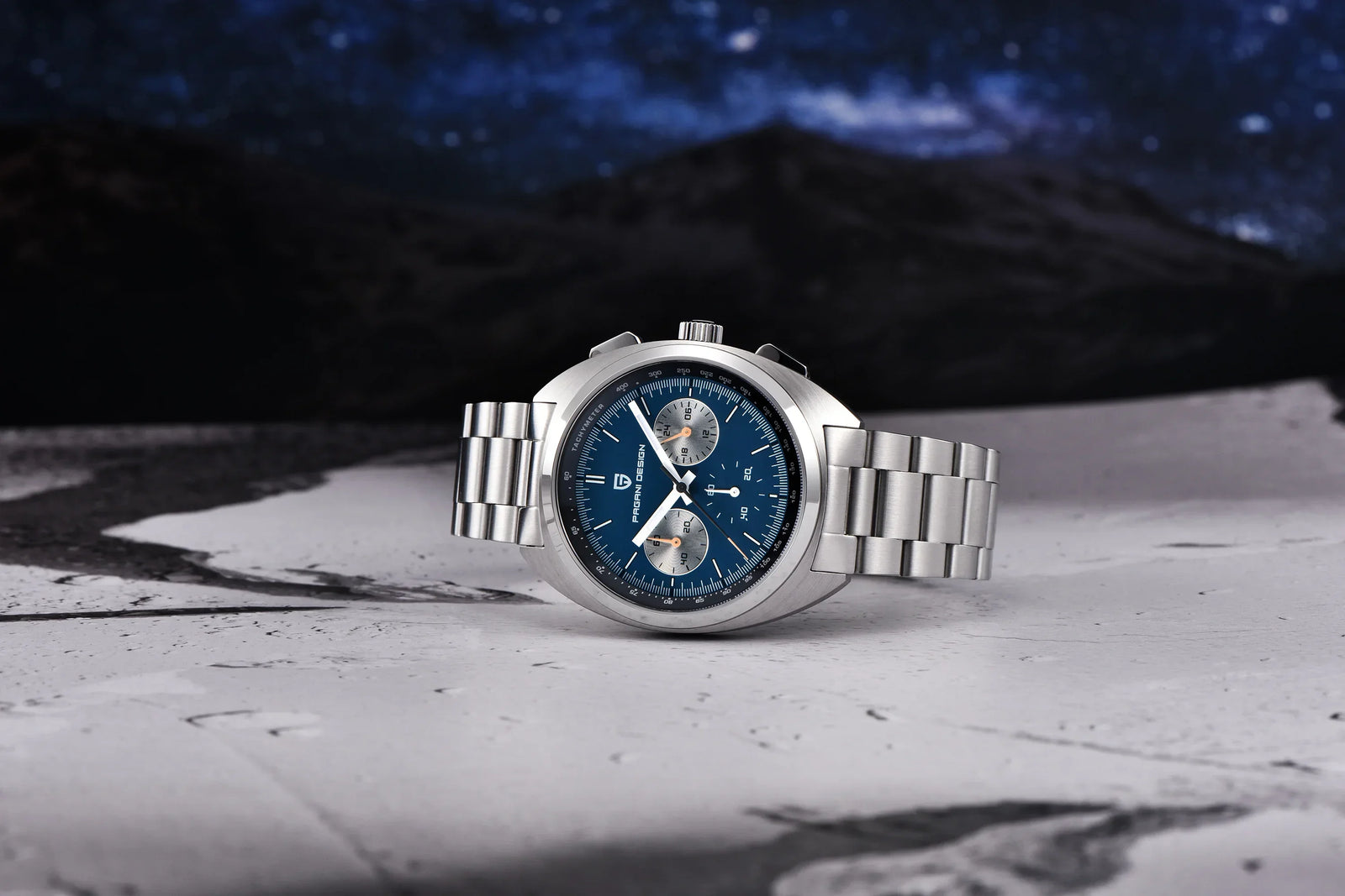 PAGANI DESIGN 2024 New Panda Dial Men Watches Luxury Quartz Watch For Men Japan VK63 Sport Chronograph Sapphire glass Wristwatch - Evallys.com