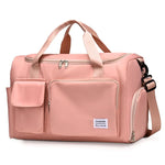 UNIXINU Carry On Travel Bag Large Capacity Weekender Overnight Duffle Bags with Shoe Compartment Sports Fitness Bags for Women - Evallys.com