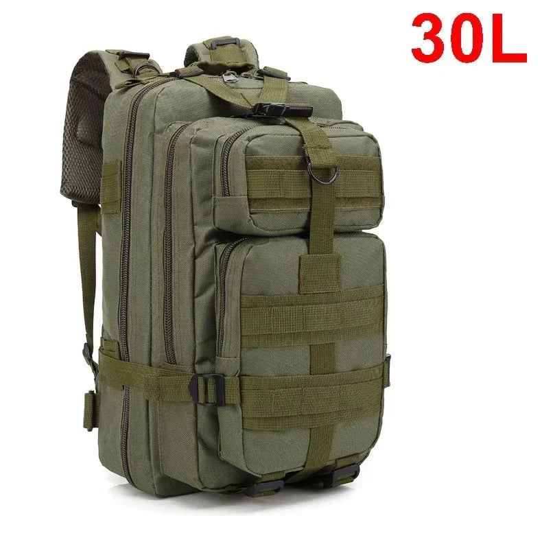 30/50L Tactical Backpack – Outdoor Hiking, Hunting & Survival Gear Bag - Evallys.com