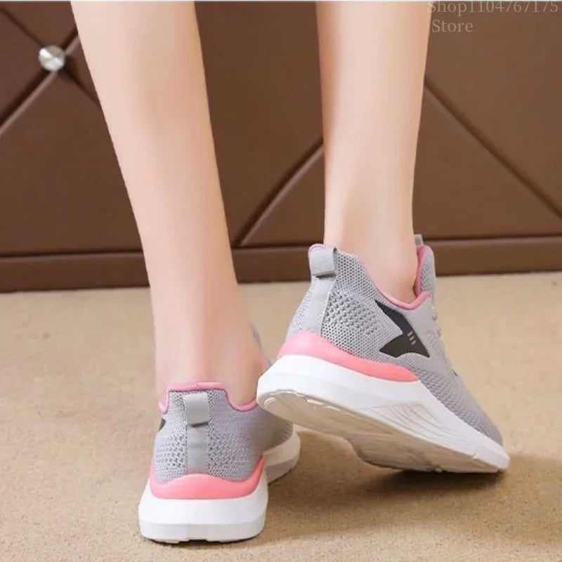 Women’s Soft Sole Sneakers – Breathable Anti-Slip Casual Running Shoes - Evallys.com
