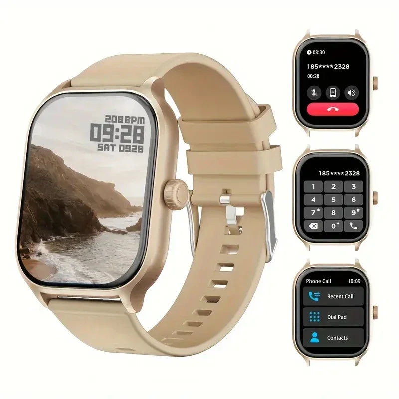 Smart watch, wireless calling/dial, multi-Sport mode, calling reminder and rejection, SMS reminder, for iPhone/Andriod - Evallys.com