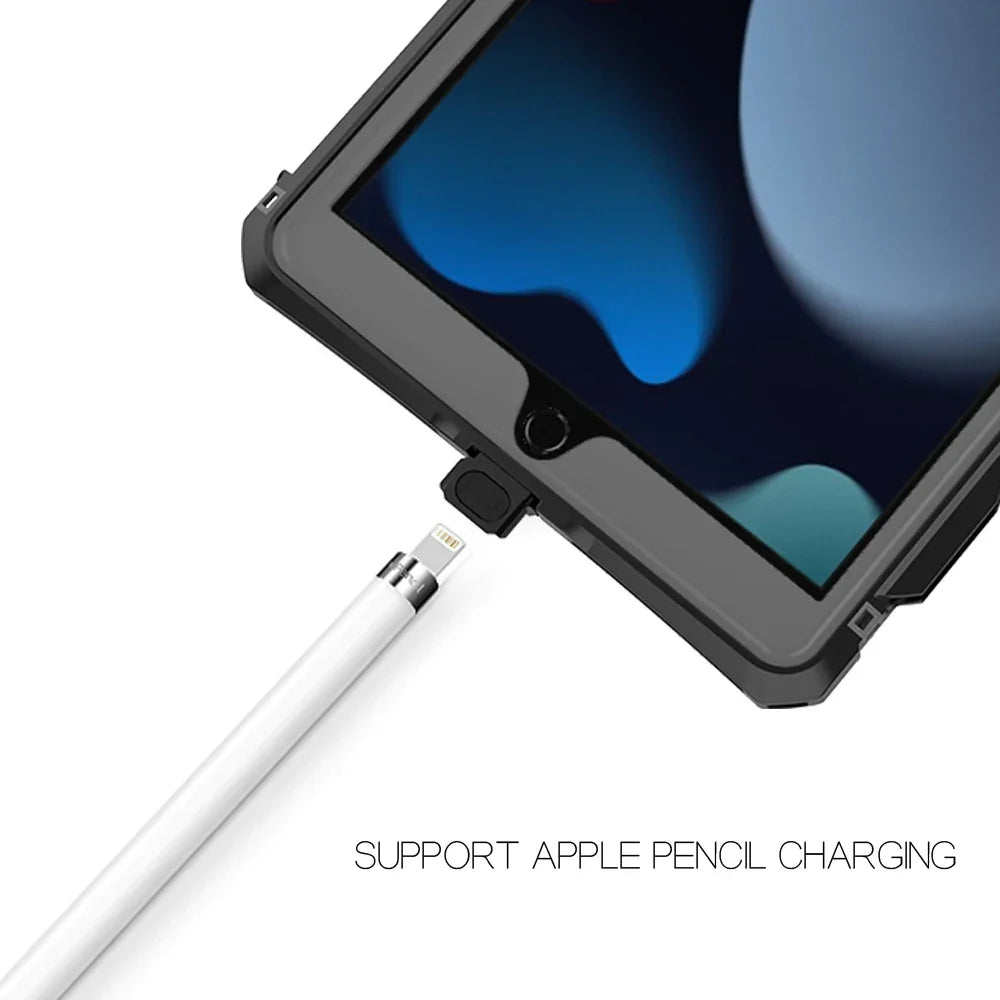IP68 Waterproof Case Cover for Apple iPad 7 8 9 10.2