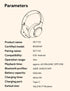 QCY H3 ANC Wireless Headphones Bluetooth 5.4 Hi-Res Audio Over Ear Headset 43dB Hybrid Active Noise Cancellation Earphones 60H - Evallys.com