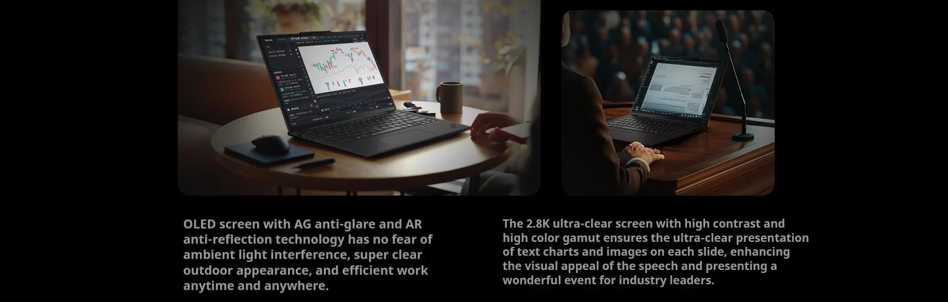 Lenovo ThinkPad X1 Carbon Aura Laptop Intel Core Ultra 7 258V 32G/2TB SSD Intel Arc Xe2 14-inch 2.8K 120Hz screen Notebook PC - Evallys.com