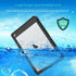 IP68 Waterproof Case Cover for Apple iPad 7 8 9 10.2" with Screen Protector Pencil Holder Water Resistant Kickstand Case w/Strap - Evallys.com
