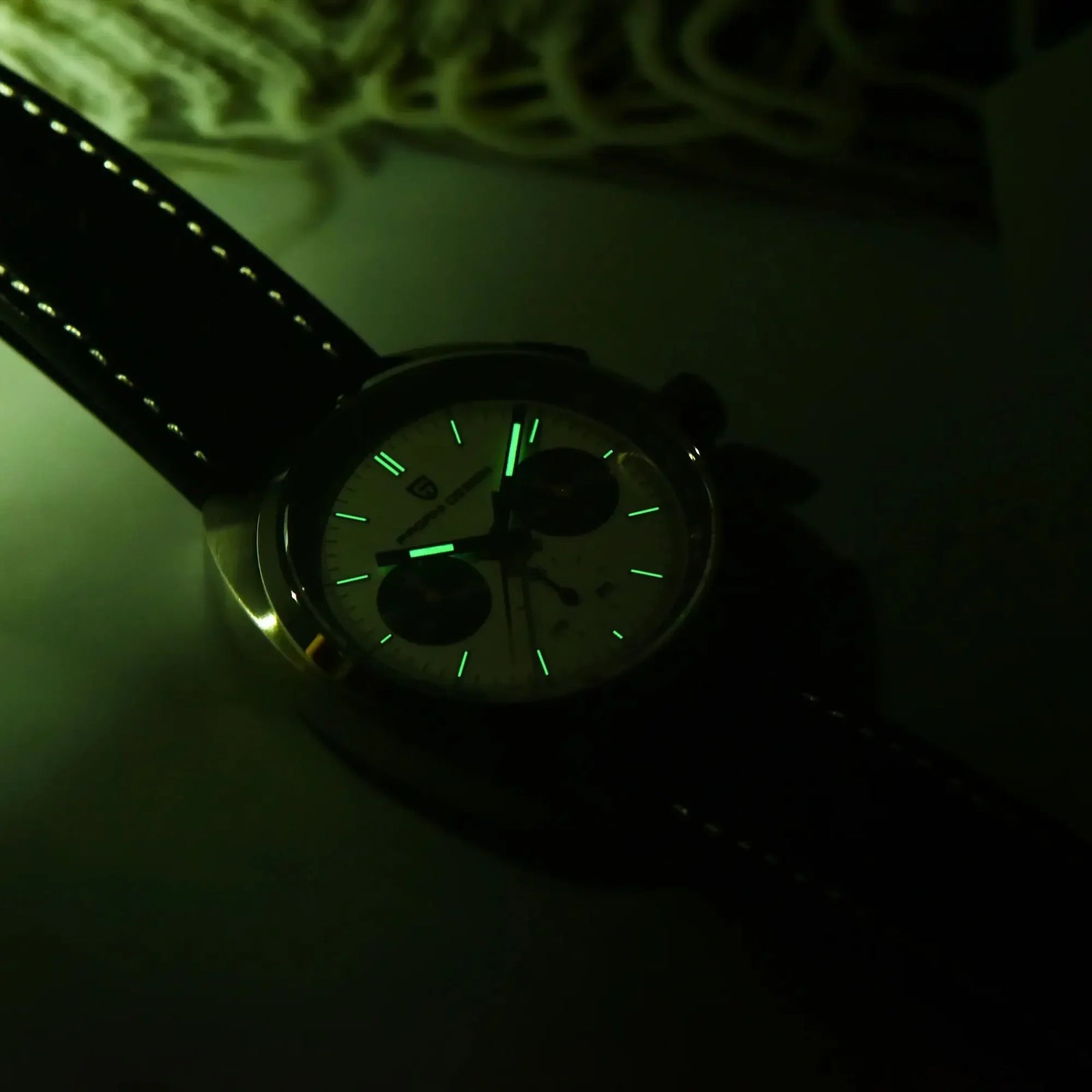 PAGANI DESIGN 2024 New Panda Dial Men Watches Luxury Quartz Watch For Men Japan VK63 Sport Chronograph Sapphire glass Wristwatch - Evallys.com