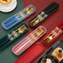 3pcs Thin Portuguese portable stainless steel cutlery chopsticks, forks, spoons, student home outdoor picnic tableware