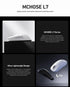Official MCHOSE L7 Ultra Wireless Gaming Mouse PAW3950 E-Sport Sensor Realtek Flagship Master TOPSPEED 8K Polling Rate 39g Mice - Evallys.com