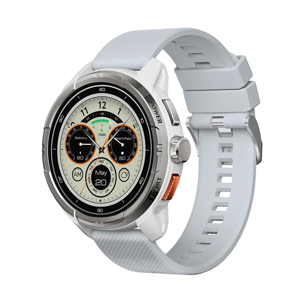 HAYLOU Solar Ultra GPS Smart Watch 1.6” AMOLED Display 60Hz Refresh Rate Bluetooth Calls 5ATM Water Resistance Sports Smartwatch - Evallys.com