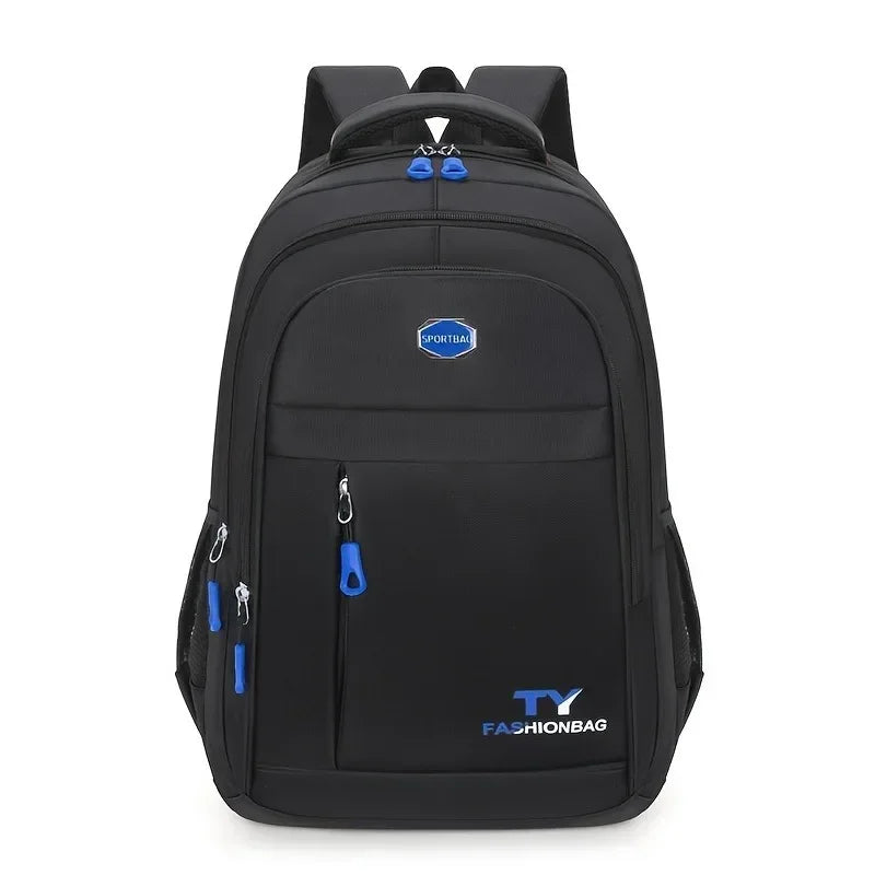 1 Pc Men's Backpack, Large Capacity Waterproof Casual Backpack,Adjustable Computer Backpack - Evallys.com