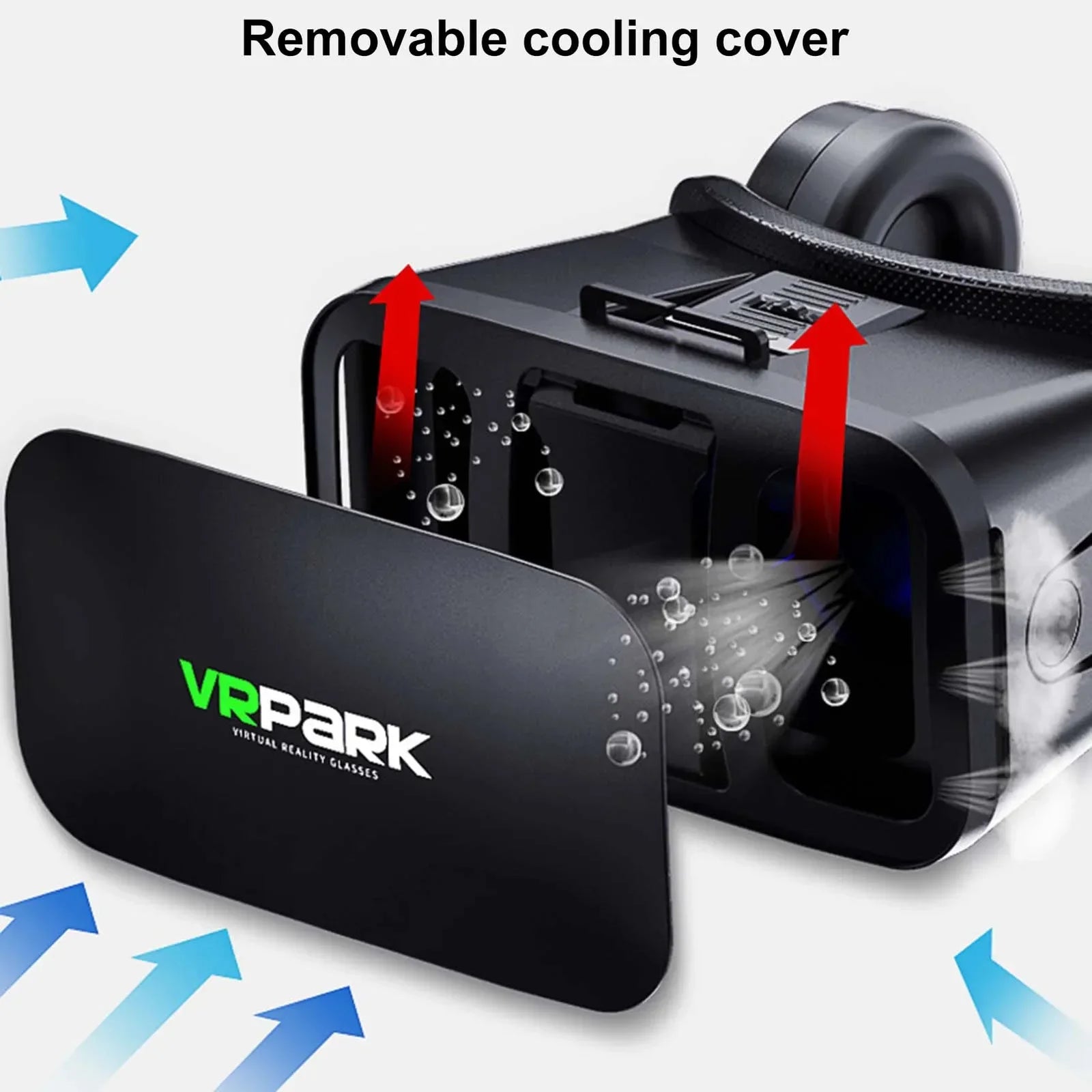 Adjustable VR Glasses HiFi Headset Immersive 3D Virtual Reality Glasses For IOS Android PC With Wireless Handle Eye Protection - Evallys.com