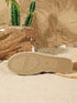 Women’s Round Toe Platform Flats – Woven Espadrilles for Casual Wear - Evallys.com