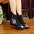 Women’s Ethnic Embroidery Shoes – Vintage Hanfu Canvas Sneakers - Evallys.com
