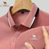 New Summer Brand Embroidered Polo Shirt for Men's High Quality Fashion Casual Comfortable and Breathable Short Sleeved T-shirt - Evallys.com