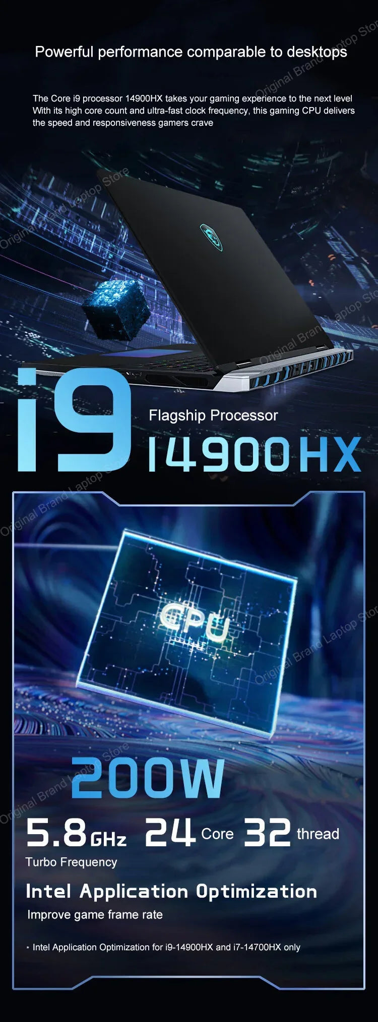 2024 MSI Titan 18 Ultra Gaming Laptop 18 Inch UHD 4K Mini LED 120Hz IPS Screen Notebook i9-14900HX 64GB 2TB RTX4080 Netbook PC - Evallys.com