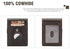 RFID Cowhide Leather Small Wallets AirTag high quality Man's Card Holders Short Wallets Money Clips Women - Evallys.com