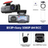Dash Cam Dual Lens 4K UHD Recording Car Camera DVR Night Vision Video Recorder Built-In Wi-Fi Support GPS 24H Parking - Evallys.com