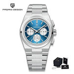 PAGANI DESIGN 2024 New Men Watches Quartz Business Watches VK63 Mens Clock Top Brand Luxury Watch Men Chronograph Watch for Men - Evallys.com
