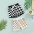 2022-05-04 Lioraitiin 0-3Years Toddler Baby Boys Shorts with Checkerboard Elastic Plaid Printed Pant Clothing - Evallys.com