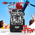 Sports Training Equipment Basketball Backpack with Separate Ball holder & Shoes Compartment Gym Backpack for Basketball Soccer - Evallys.com