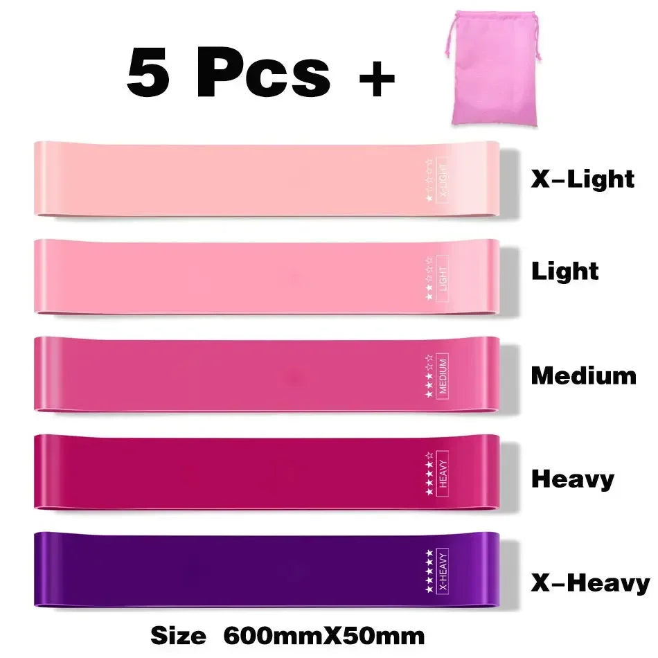 Gym Fitness Resistance Bands for Yoga Stretch Pull Up Assist Bands Rubber Crossfit Exercise Training Workout Equipment - Evallys.com