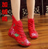 Women’s Ethnic Embroidery Shoes – Vintage Hanfu Canvas Sneakers - Evallys.com
