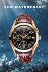 LIGE Men Watch Top Brand Luxury Waterproof Luminous Sport Wristwatch Quartz Military Genuine Leather Relogios Masculino+Box - Evallys.com