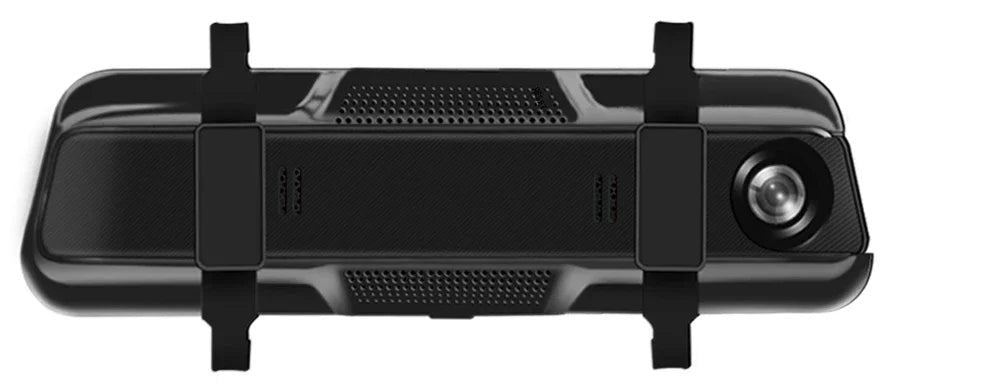 10 Inch Mirror Camera for Car Touch Screen Video Recorder Rearview mirror Dash Cam Front and Rear Camera Mirror DVR Black Box - Evallys.com