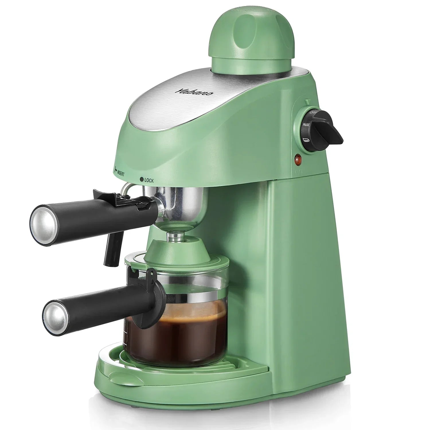 Yabano Espresso Machine, 3.5Bar Espresso Coffee Maker, Espresso and Cappuccino Machine with Milk Frother, Espresso Maker with St - Evallys.com