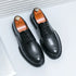 Mens Oxford White Leather Shoes Whole Luxury Formal Business Wedding Dress Shoes for men Thick bottom Casual Original Moccasins - Evallys.com