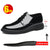 FUQIAO New Men 6/8cm Derby Shoes Patent Leather Height Increase Men Dress Shoes Formal Elevator Business Lift Shoes Bright Upper - Evallys.com