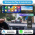 11.26" 4K 2160P Car Dvr Carplay Android Auto Dash Cam GPS WIFI BT FM Stream Rear View Mirror Dashcam Dvrs Camera Drive Recorder - Evallys.com