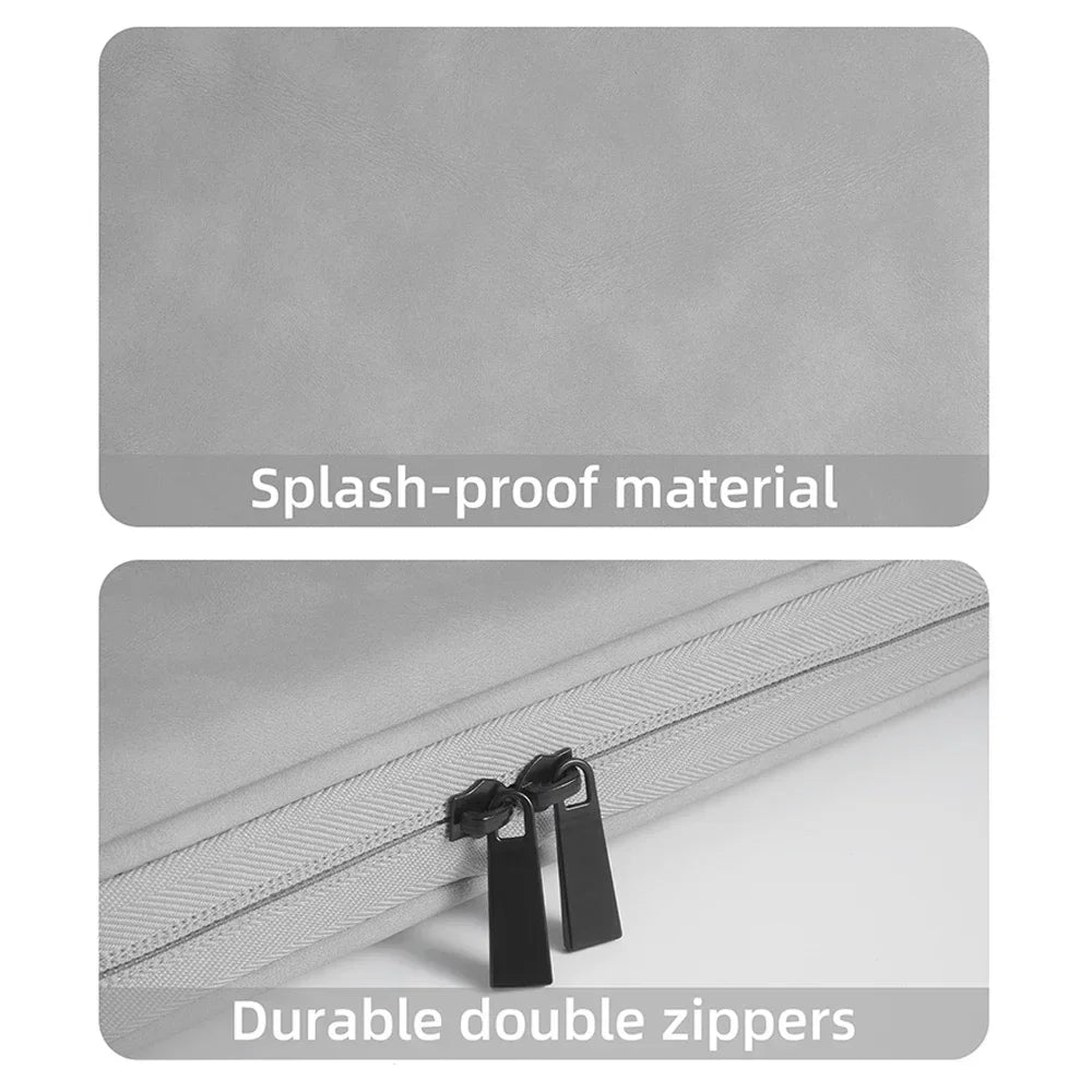 Tablet Sleeve Bag for iPad Pro 12.9 11 inch iPad 10th Air 5 4 3 10.9 10.2 inch 9th 8th 7th Generation Waterproof Zipper Pouch - Evallys.com