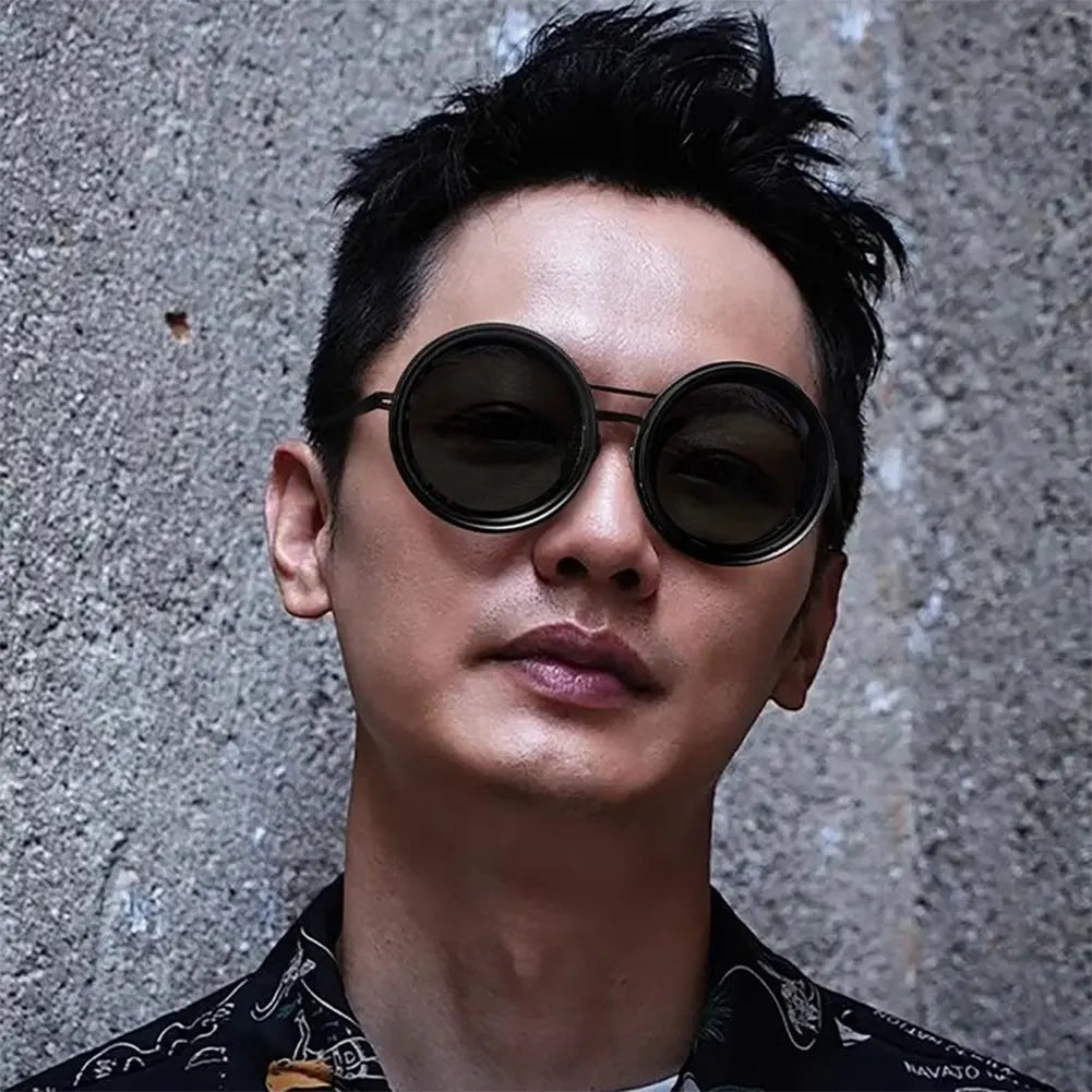 Adjustable Sunglasses Stepless Using ND filter Adaptive Sunglasses 1-9 Levels for Outdoor Fishing Camping Driving ,Men Women