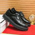 Green Patent Leather Oxford Shoes – Men’s Formal Business Dress Shoes - Evallys.com