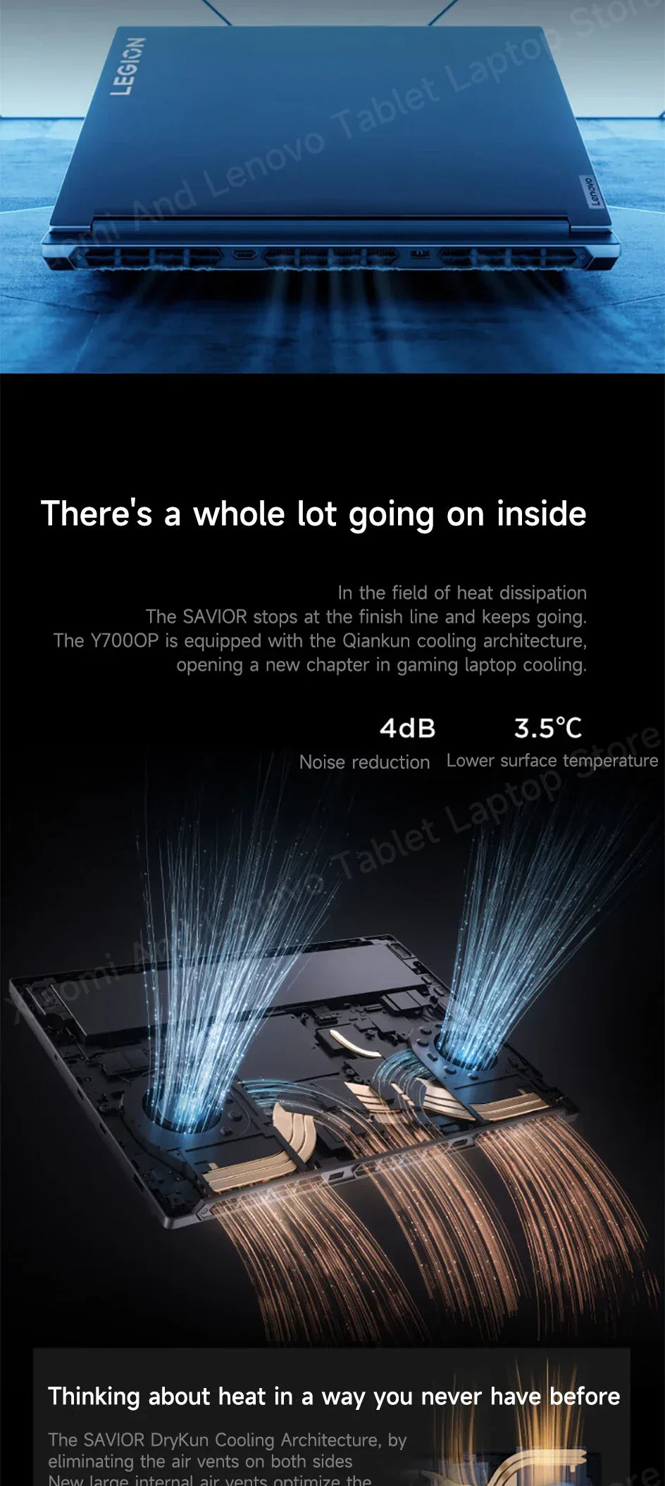 Lenovo Gaming laptop LEGION Y7000P 2024 notebook 16“ 2.5K 165HZ Screen i7-14650HX/14700HX 16G/32G RTX4060/RTX4070 computer PC - Evallys.com