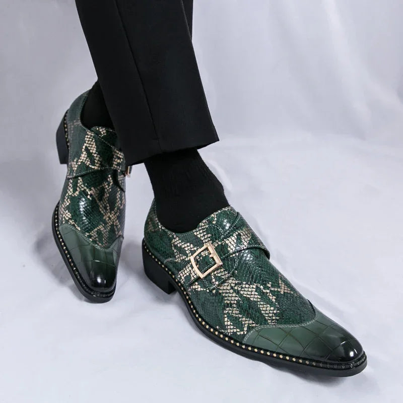 Luxury Men’s Oxford Dress Shoes – Handmade Formal Wedding Leather - Evallys.com