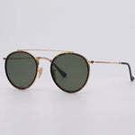 Sunglasses Men Women Eyeglasses Goggles Fashion Classic Style Real Glass Lenses UV400 Sun Glasses Top Quality Eyewear Shades - Evallys.com
