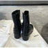 2024 Autumn Winter Soft Leather Split toe Tabi Women Ankle Boots Fashion Thick High heels Chunky Shoes Ins Style Short Booties - Evallys.com