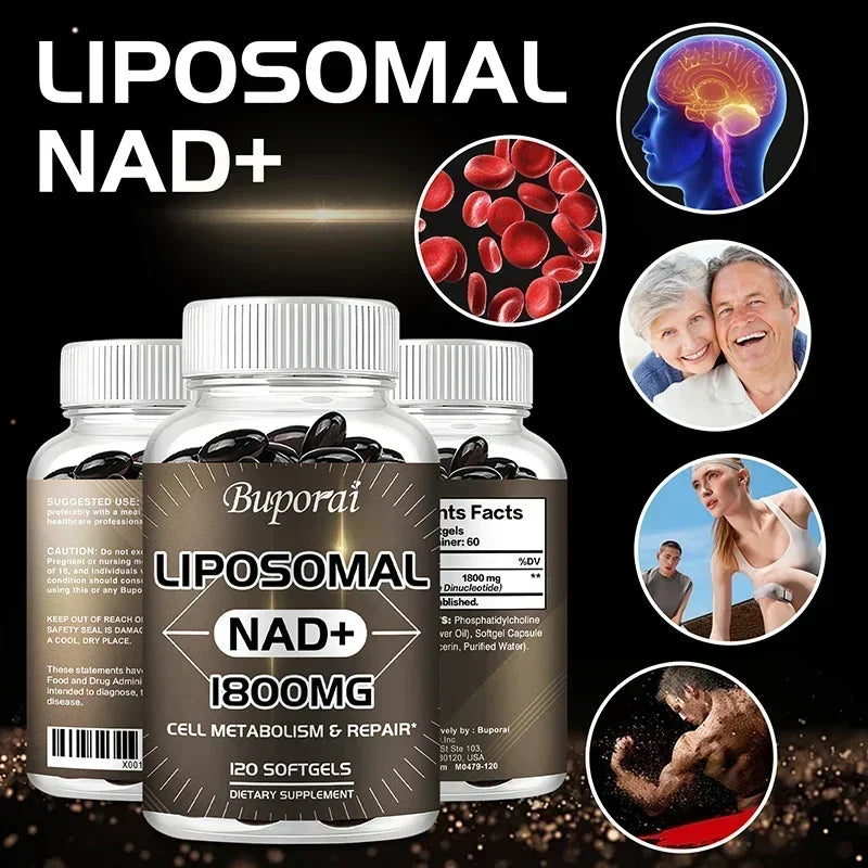 Liposomal NAD Supplement – Boost Energy, Immunity & Cellular Repair