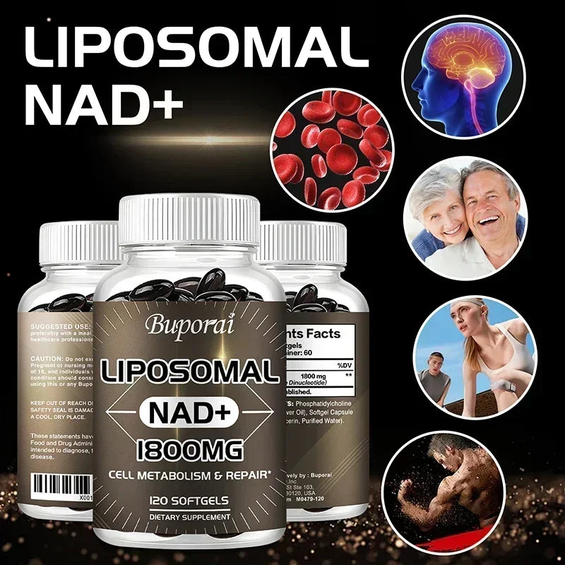 Liposomal NAD Supplement – Boost Energy, Immunity & Cellular Repair