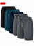 5-piece men's casual shorts with drawstring waistband, breathable fabric, available in multiple colors - ideal choice for summer - Evallys.com