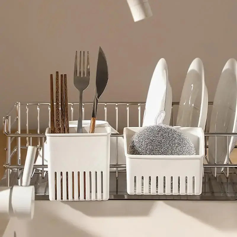 Kitchen tableware Drying Rack Utensil Silverware Storage Holder Quick Drying Drainage Rack For chopsticks fork knife Spoon