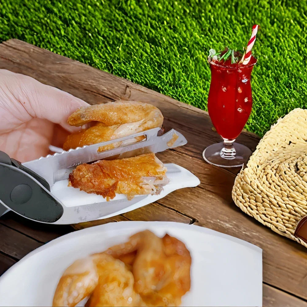 6-in-1 Multi-Functional Scissor Cutting Board – Outdoor BBQ & Kitchen Chopper - Evallys.com