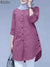 ZANZEA Women’s Abaya Blouse – Casual Islamic Long Sleeve Tops 2024 - Evallys.com