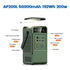 200W Portable Power Bank – 192Wh LiFePO4 Solar Generator for Camping
