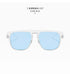 SORVINO Oversized Red Square Rivets Sunglasses Fashion Women Vintage Brand Designer Men Trendy Yellow Sun Glasses Shades UV400 - Evallys.com