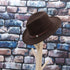 GEMVIE Western Fedora Cowboy Hat – Unisex Wide Brim Sombrero - Evallys.com
