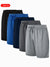 5-piece men's casual shorts with drawstring waistband, breathable fabric, available in multiple colors - ideal choice for summer - Evallys.com